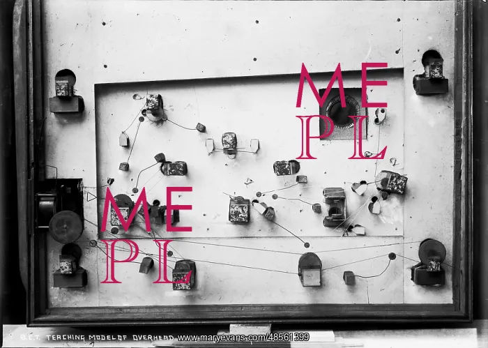 : Teaching Model of Overhead Wiring : Teaching Model of Overhead Wiring