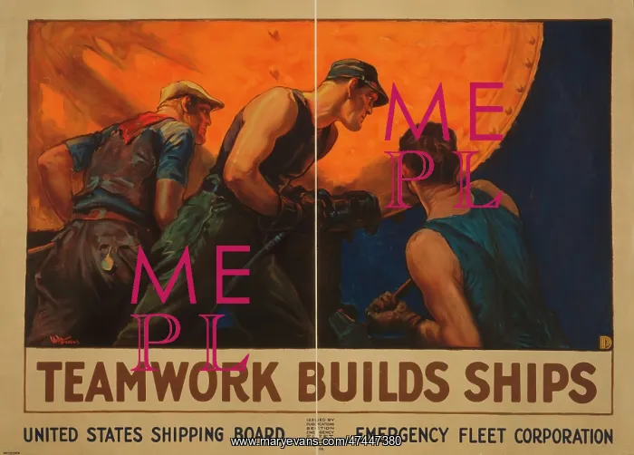 : Teamwork builds ships : Teamwork builds ships