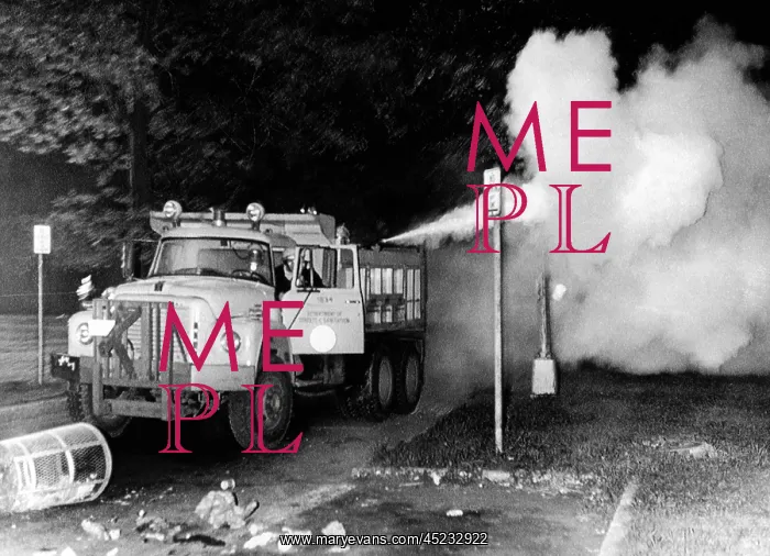 : Tear gas is sprayed in into crowds assembled ? : Tear gas is sprayed in into crowds assembled ?