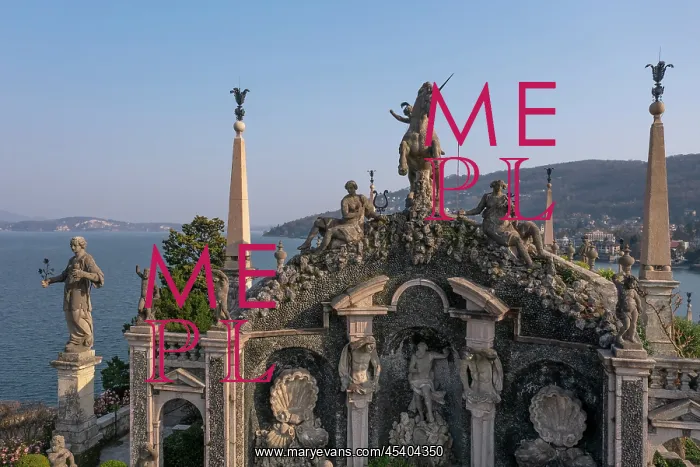 : Teatro Massimo, Gardens, Isola Bella, Lake Maggiore : Teatro Massimo, Gardens, Isola Bella, Lake Maggiore