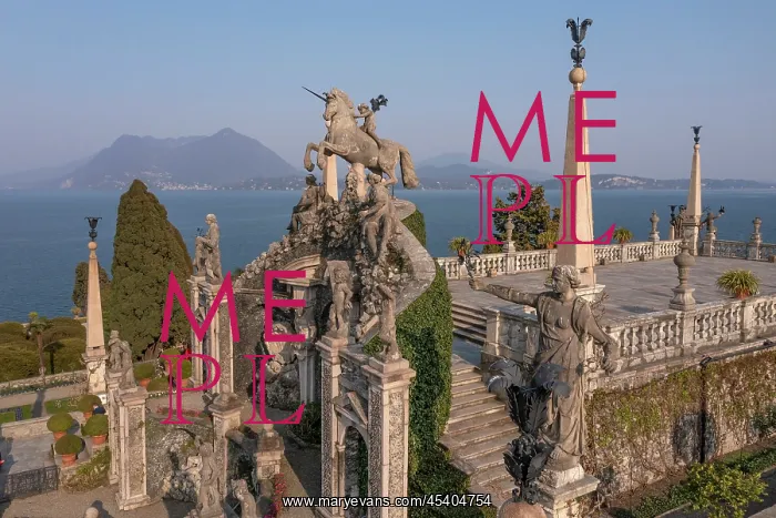 : Teatro Massimo, Gardens, Isola Bella, Lake Maggiore : Teatro Massimo, Gardens, Isola Bella, Lake Maggiore