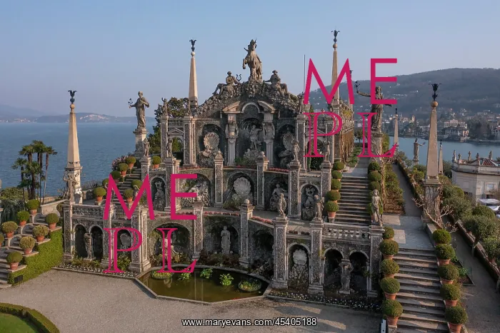 : Teatro Massimo, Gardens, Isola Bella, Lake Maggiore : Teatro Massimo, Gardens, Isola Bella, Lake Maggiore