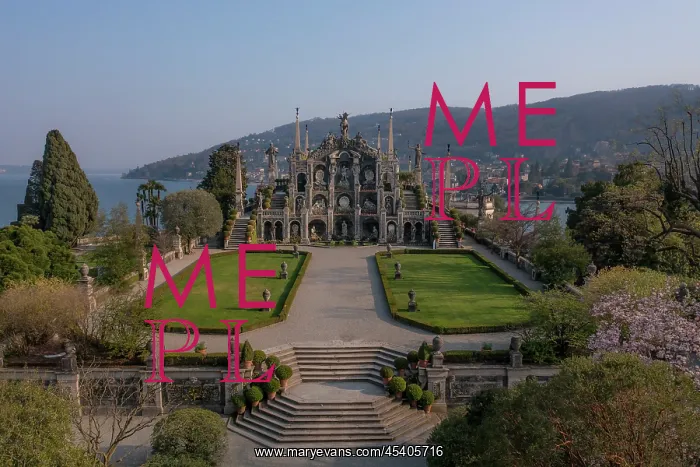 : Teatro Massimo, Gardens, Isola Bella, Lake Maggiore : Teatro Massimo, Gardens, Isola Bella, Lake Maggiore