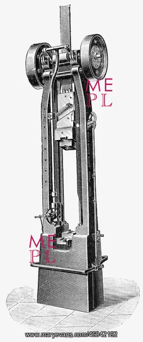 : technics, machines, drop hammer of Billings and : technics, machines, drop hammer of Billings and