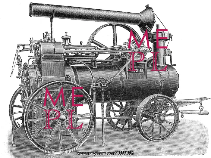 : technics, steam engine, Lanz traction engine : technics, steam engine, Lanz traction engine
