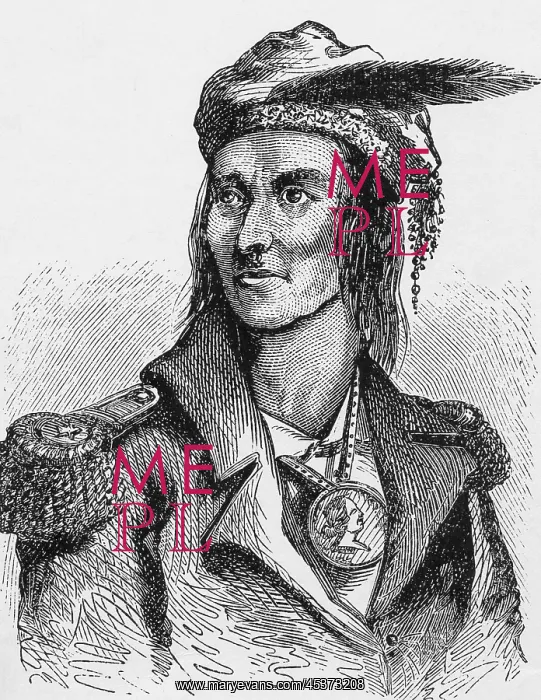 : Tecumseh, the Shawnee Chief and founder of : Tecumseh, the Shawnee Chief and founder of