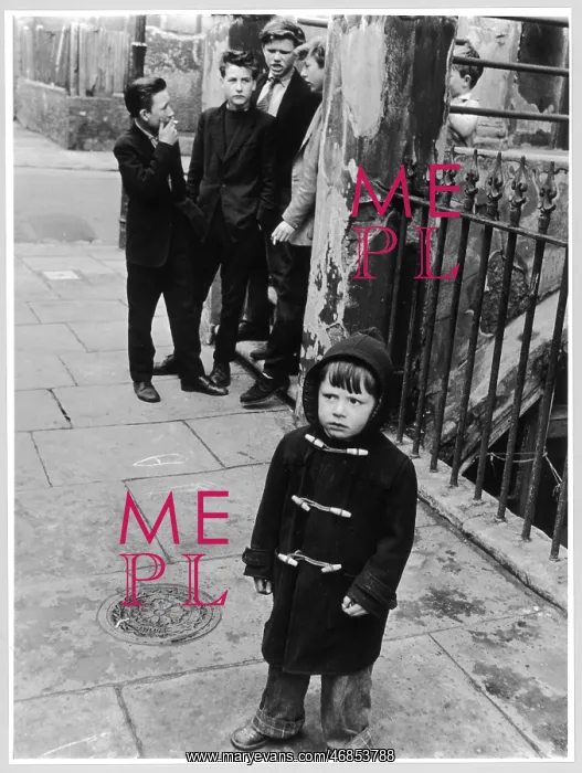 : TED & BOY IN DUFFEL COAT : TED & BOY IN DUFFEL COAT
