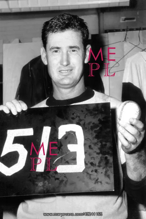 : Ted Williams, 1960. ? : Ted Williams, 1960. ?