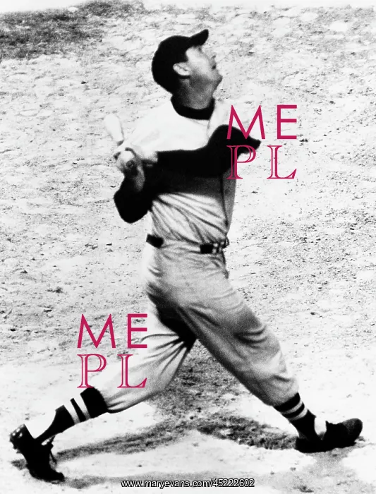 : Ted Williams of the Boston Red Sox, Aug ? : Ted Williams of the Boston Red Sox, Aug ?