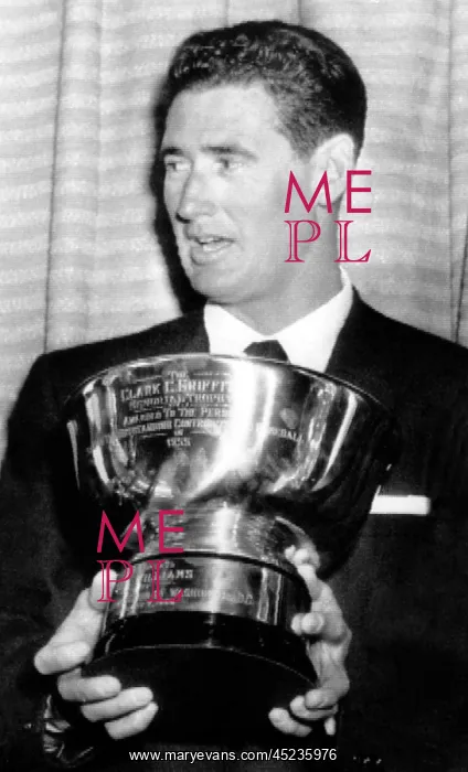 : Ted Williams, Boston Red Sox, with his Clark ? : Ted Williams, Boston Red Sox, with his Clark ?