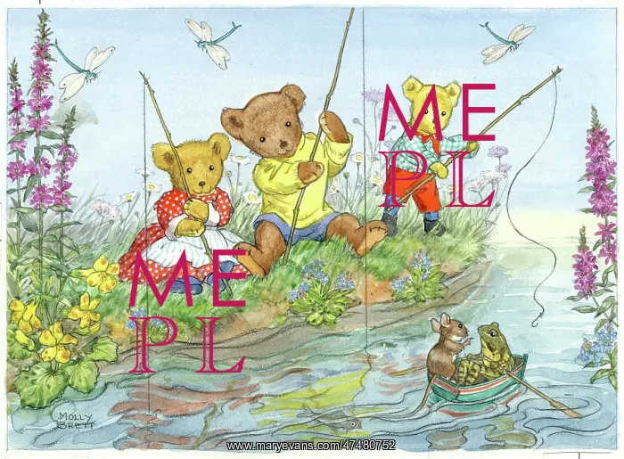  : Teddies Fishing