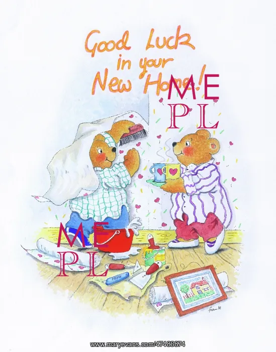 : Teddies - Good Luck in your New Home : Teddies - Good Luck in your New Home