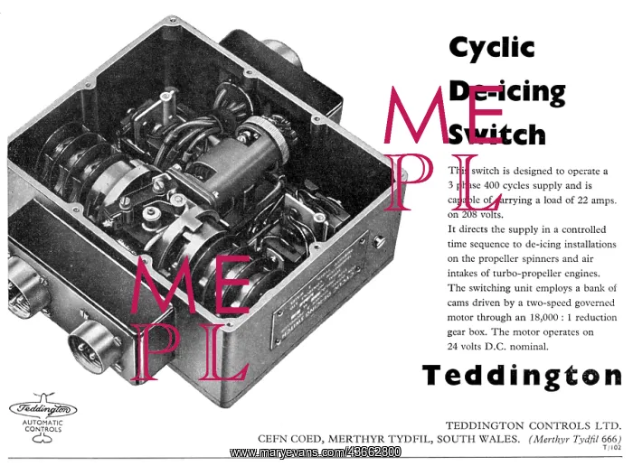 : Teddington Automatic Controls - Cyclic De-Icing Switch : Teddington Automatic Controls - Cyclic De-Icing Switch