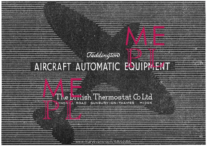 : Teddington Automatic Equipment - British Thermostat : Teddington Automatic Equipment - British Thermostat