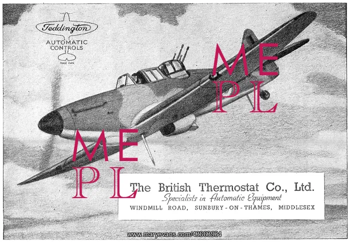 : Teddington Automatic Equipment - British Thermostat : Teddington Automatic Equipment - British Thermostat