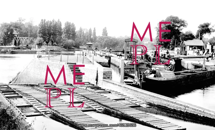  : Teddington, the Lock and Rollers 1899