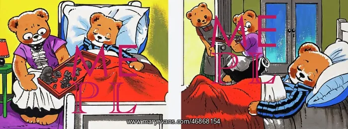  : Teddy asleep