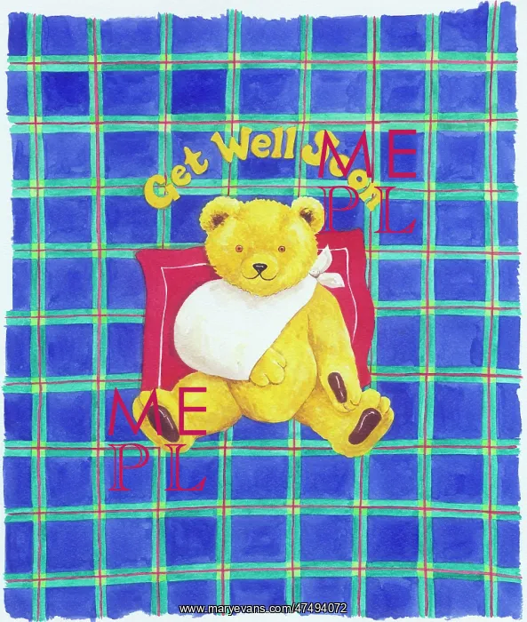 : Teddy Bear with his arm in a sling : Teddy Bear with his arm in a sling