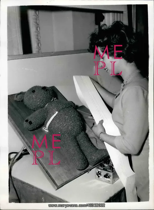  : Teddy bear demonstrates breathing in babies, exhibition