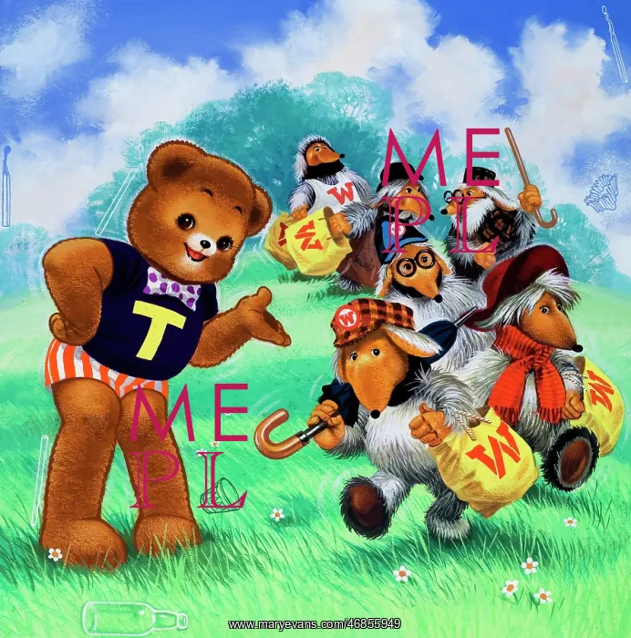  : Teddy Bear (with hidden objects)