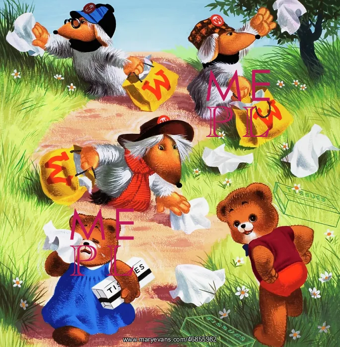  : Teddy Bear (with hidden objects)