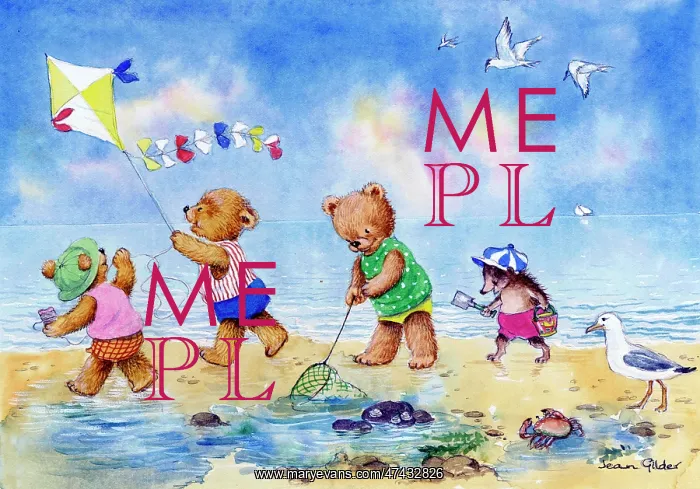 : Teddy Bears on the Beach : Teddy Bears on the Beach