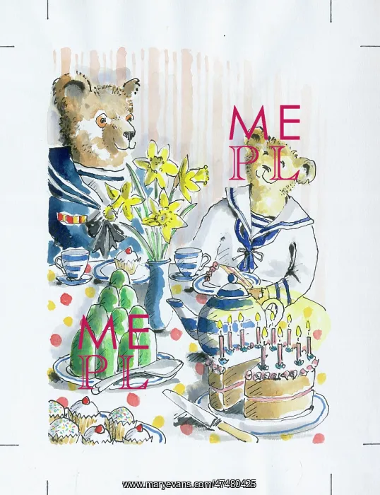  : Teddy Bears Birthday Tea Time
