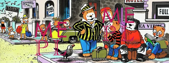  : Teddy bears looking for accomodation