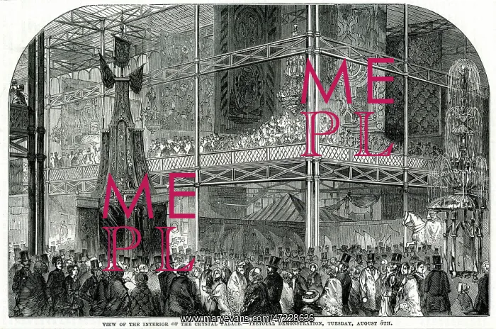: Teetotal Demonstration - Crystal Palace 1851 : Teetotal Demonstration - Crystal Palace 1851