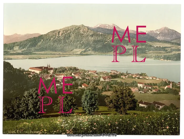 : Tegernsee, general view, Upper Bavaria, Germany : Tegernsee, general view, Upper Bavaria, Germany