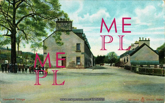 : Teith Road, Deanston, Stirlingshire : Teith Road, Deanston, Stirlingshire