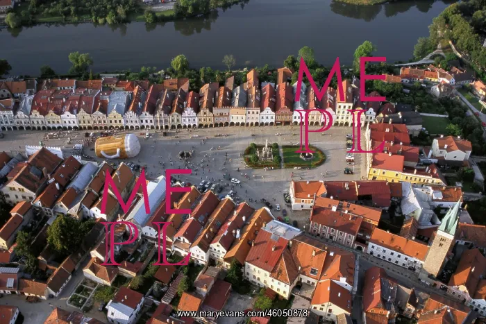 : Telc, air photograph : Telc, air photograph