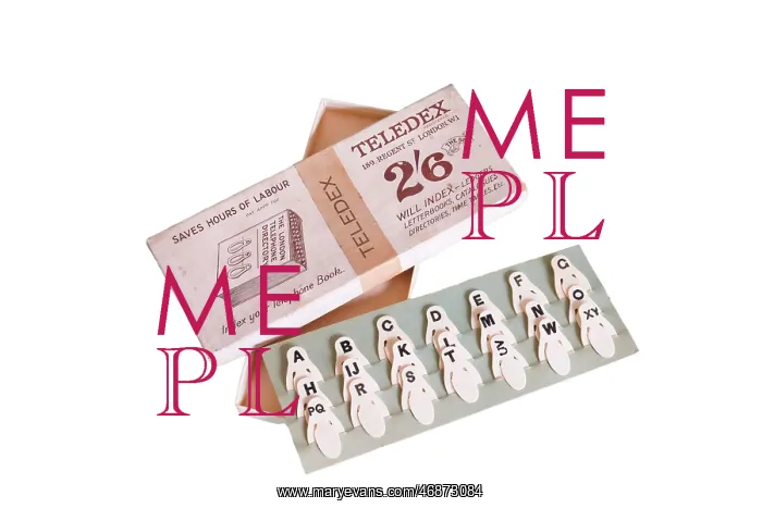 : Teledex Address Book Tabs in original packaging : Teledex Address Book Tabs in original packaging