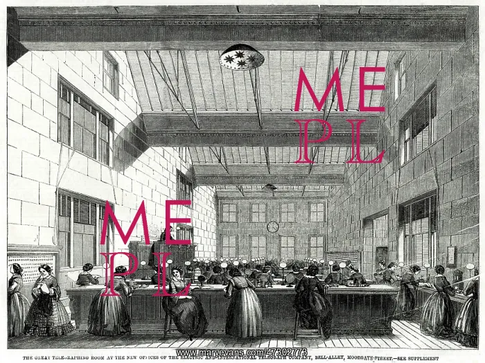 : TELEGRAPH OFFICE 1859 : TELEGRAPH OFFICE 1859