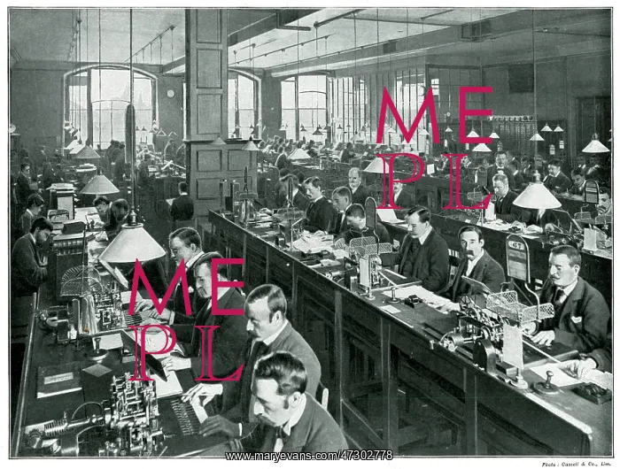: Telegraph Office 1890s : Telegraph Office 1890s