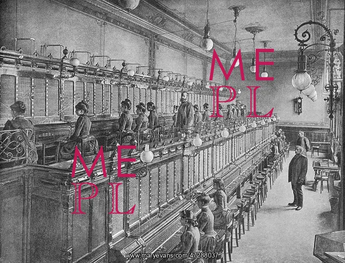 : Telephone Exchange 1897 : Telephone Exchange 1897