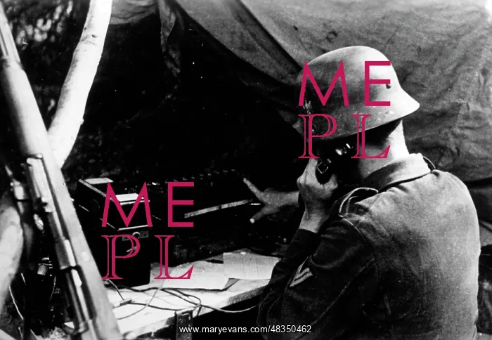 : Telephone exchange station on the Eastern Front, July 1942 : Telephone exchange station on the Eastern Front, July 1942