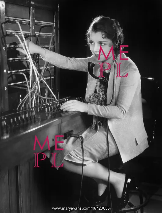 : Telephone operator : Telephone operator