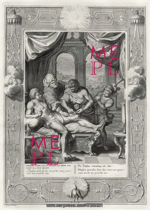 : Telephus Wounded : Telephus Wounded