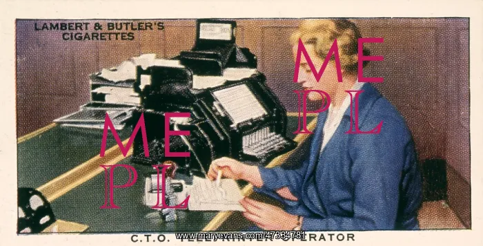 : TELEPRINTER & OPERATOR : TELEPRINTER & OPERATOR