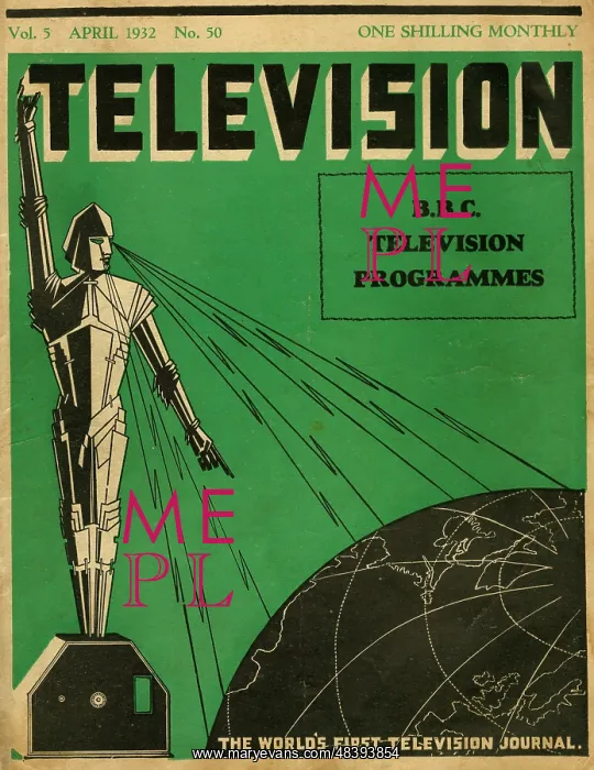  : Television magazine cover
