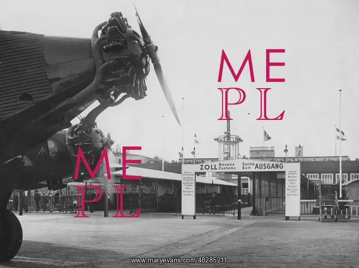 : Tempelhof Airport, 1934 : Tempelhof Airport, 1934