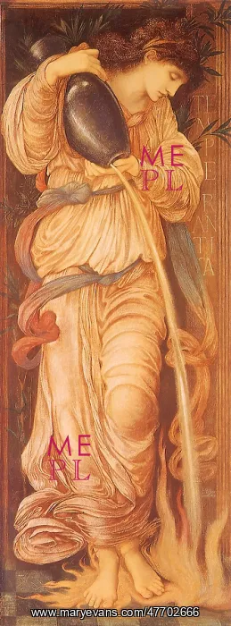 : Temperantia, by Burne-Jones : Temperantia, by Burne-Jones