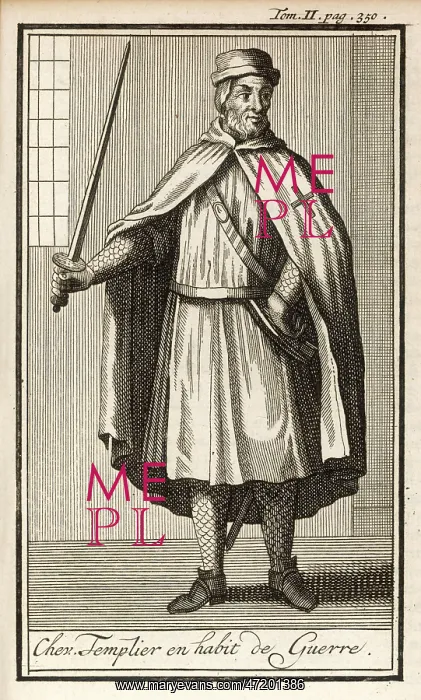 : TEMPLAR IN WAR DRESS : TEMPLAR IN WAR DRESS