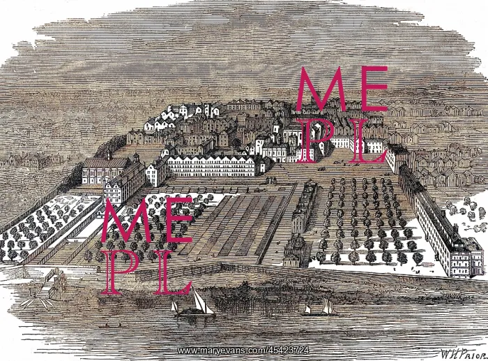 : The Temple in 1671 : The Temple in 1671