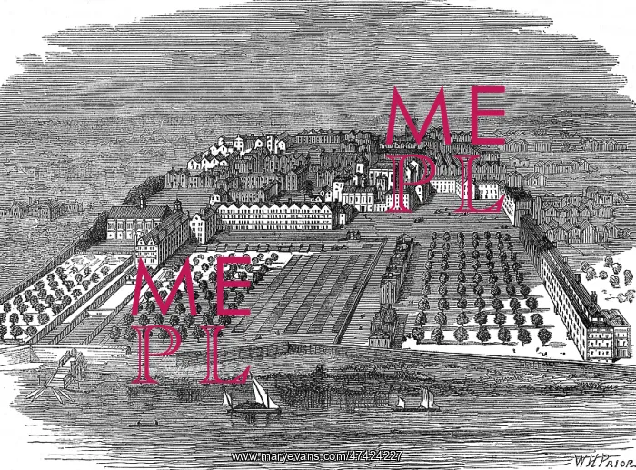 : The Temple in 1671 : The Temple in 1671