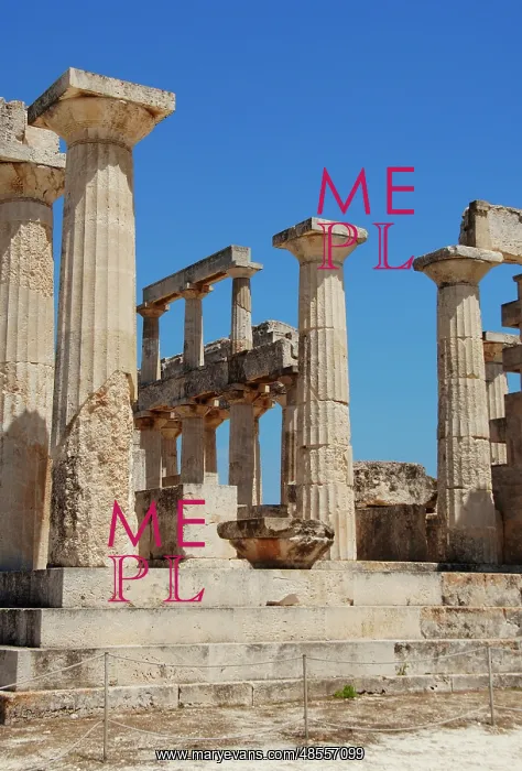  : Temple of Aphaia. Greece