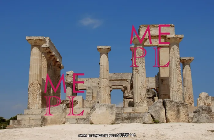  : Temple of Aphaia. Greece