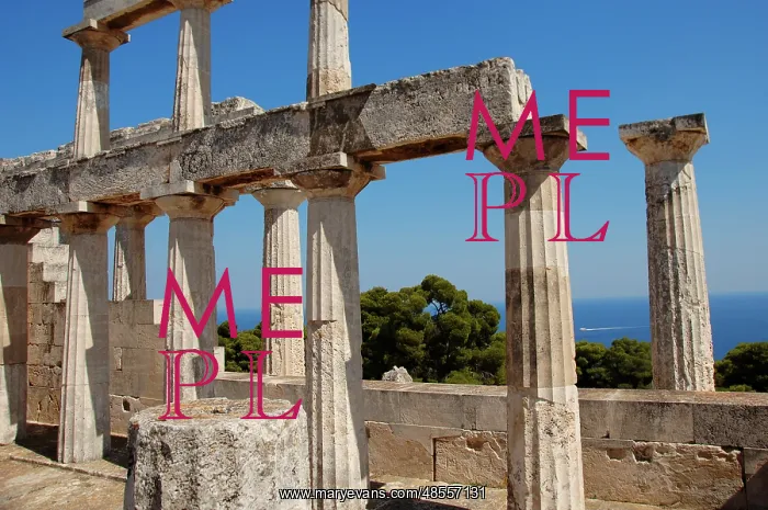  : Temple of Aphaia. Greece