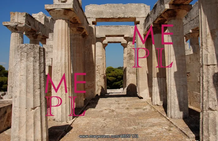 : Temple of Aphaia. Greece